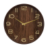 Eazy Living Horloge Murale Ø 55 cm Garance Bois Foncé