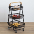 Eazy Living Trolley Deanne Zwart - Hout