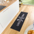 Hanse Home Tapis de Couloir 50 cm x 150 cm Cook & Clean Homemade Kitchen Noir