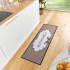 Hanse Home Tapis de Couloir 50 cm x 150 cm Cook & Clean Kitchen Cloud Brun
