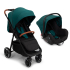 Baninni 2-en-1 Poussette Multi Stands avec Siège d’Auto Ditta Vert