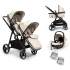 Baninni 4-in-1 Duo Kinderwagen met Autostoel Luiz Zand