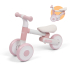 Baninni Faltbares Laufrad 1 - 3 Jahre Azura Rosa - Weiß