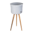 Handed By Cache-Pot avec Support Up High Flint Grey
