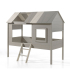 Dream Tree Boomhut Bed 90 x 200 cm Flo Grijs