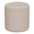 House Collection Bouclette Pouf Ø 34 cm Runa Beige