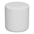 House Collection Bouclette Pouf Ø 34 cm Runa Blanc