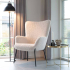 House Collection Fauteuil Helvi Blanc Teddy