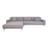 House Collection Hoekbank Milo Lounge Sofa Links Licht Grijs