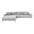 House Collection Hoekbank Milo Lounge Sofa Links Licht Grijs