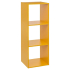 Eazy Living Bibliothèque Avec 3 Compartiments Theo Jaune