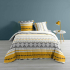 Housse de Couette Yellow Vista 240 cm x 220 cm