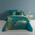 Housse de Couette Blue & Golden Jungle 240 cm x 220 cm