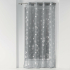 Voilage Intérieur 140 cm x 240 cm Silver Flowers Grey