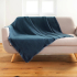 Kuscheldecke Imani 125 cm x 150 cm Navy Blue
