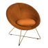 Eazy Living Loungesessel Brigitte Orange
