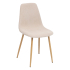 Eazy Living Ribstof Eetkamerstoel Dorian Beige