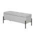 Milton & Oldbrook Banc de Rangement Sintra Gris Clair