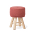 KidsDepot Sitzhocker Iggy Korallenrot