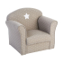 Eazy Living Fauteuil pour Enfants Phillou Taupe