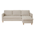 House Collection Ecksofa Petter Ottomane Variabel Beige