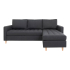 House Collection Ecksofa Petter Ottomane Variabel Dunkelgrau