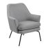 Smuk Fauteuil Fay Gris