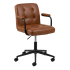Smuk Chaise de Bureau Maeve Cognac 
