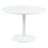 Smuk Eettafel Ø 110 cm Lathan Wit