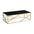 Kagu Table Basse 120 cm Seina Marbre Noir