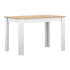 Interia Esstisch 110 cm Kara Weiß - Eiche