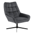Smuk Velvet Fauteuil Miley Grijs