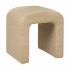 Eazy Living Bouclé Pouf Jira Beige