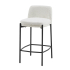 Stozy Bouclette Tabouret de Bar Naya Blanc