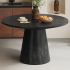 Stozy Table de Salle à Manger Ø 130 cm Axel Noir