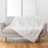 Schafsfell Kuscheldecke 180 x 220 cm Zorion Weiß