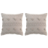 Sierkussen 40 x 40 cm Martel Linnen - 2 Stuks