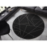 Leva Tapis Ø 140 cm Parcia Noir
