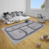 Leva Tapis 120 cm x 170 cm Circuit Noir