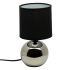 Eazy Living Lampe de Table Anna Noir - Argent
