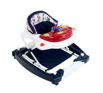 Baninni Trotteur Bébé Classic 2-en-1 Retro Rouge