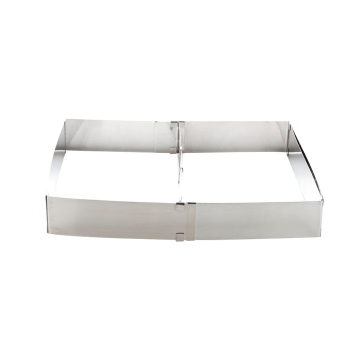 Cosy & Trendy Moule à Pâtisserie Rectangulaire Réglable 52,5 cm x 27,5 cm x 5 cm