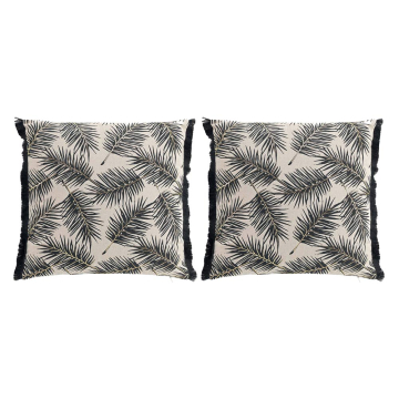 Sierkussen 45 x 45 cm Leaves - 2 Stuks