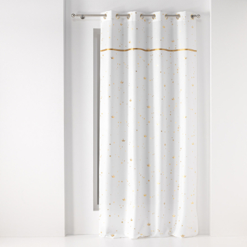 Gordijn Met Ringen 140 cm x 260 cm Crown 