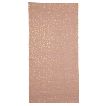 KidsDepot Vloerkleed 70 cm x 140 cm Dottie Roze