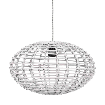 KidsDepot Lampe Suspension Pumpkin Blanc