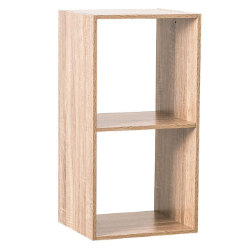 Eazy Living Bibliothèque Avec 2 Compartiments Aubin Bois