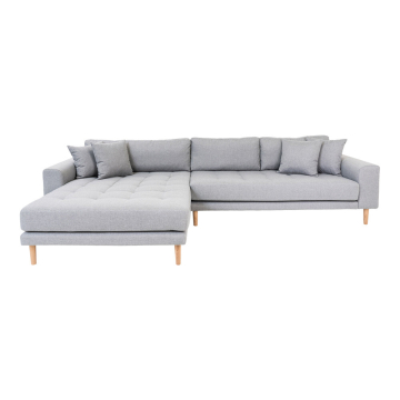 House Collection Hoekbank Milo Lounge Sofa Links Licht Grijs