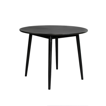 Nesthaus Esstisch Ø 100 cm Loes Schwarz