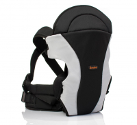 Baninni Draagzak - Buikdrager Sacco 2-in-1 Zwart - Grijs
